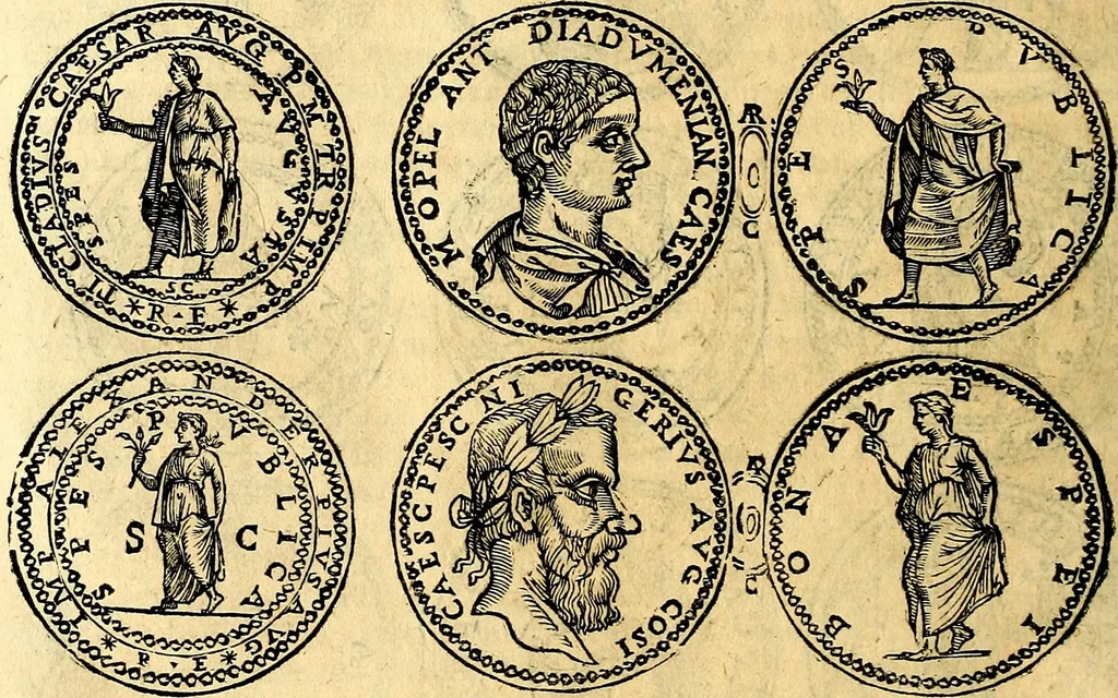 An illustration from Dialoghi di d. Antonio Agostini arcivescovo de Tarracona; sopra le medaglie, iscrizioni, e altre antichita:, 1698, leaf 69