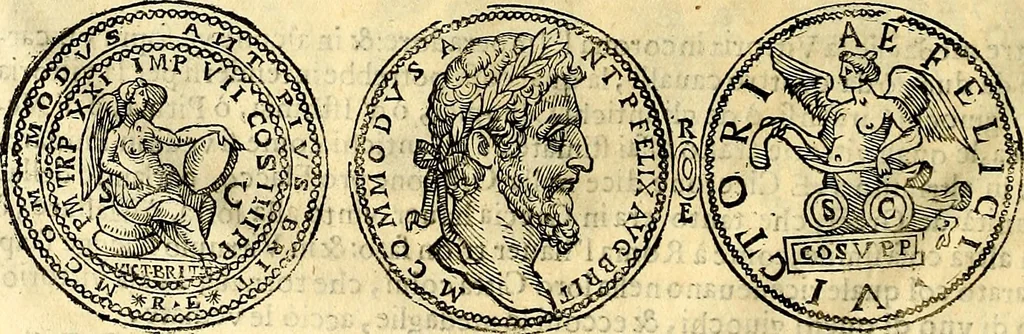 An illustration from Dialoghi di d. Antonio Agostini arcivescovo de Tarracona; sopra le medaglie, iscrizioni, e altre antichita:, 1698, leaf 77