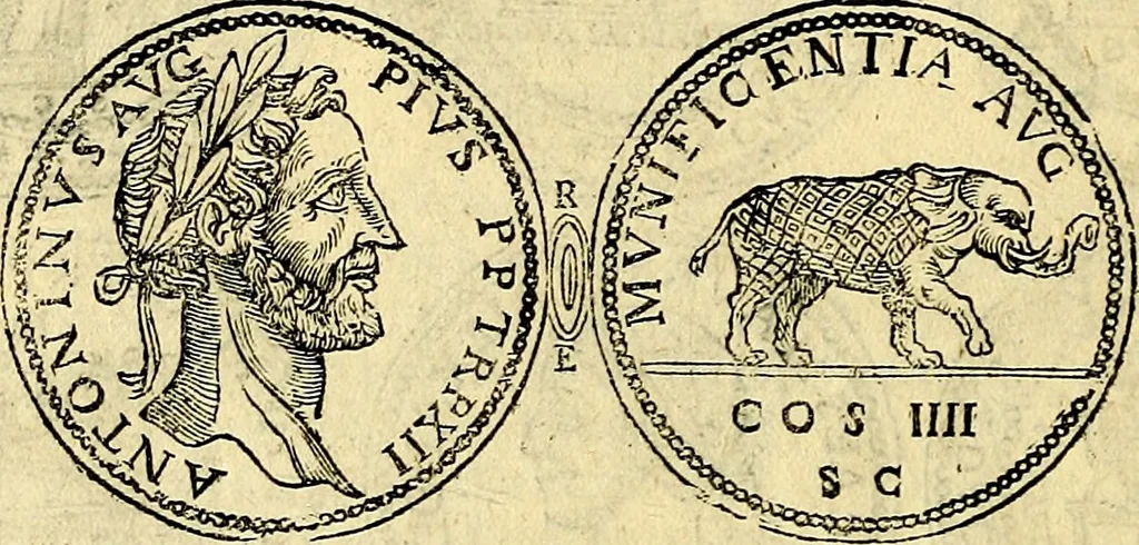 An illustration from Dialoghi di d. Antonio Agostini arcivescovo de Tarracona; sopra le medaglie, iscrizioni, e altre antichita:, 1698, leaf 93
