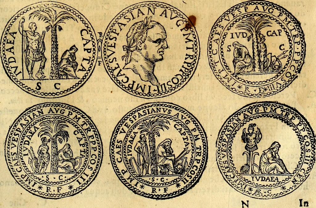 An illustration from Dialoghi di don Antonio Agostini archivescovo di Taracona, intorno alle medaglie, inscrittioni, & altre antichità, 1625, leaf 112