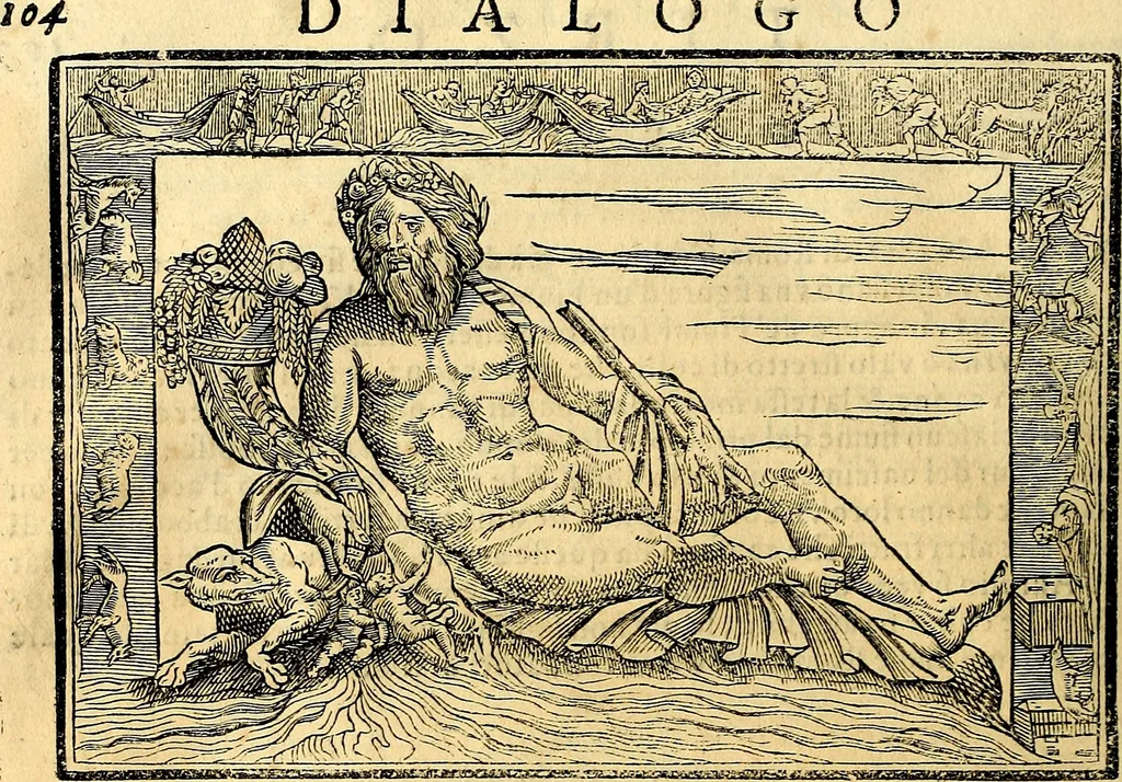 An illustration from Dialoghi di don Antonio Agostini archivescovo di Taracona, intorno alle medaglie, inscrittioni, & altre antichità, 1625, leaf 119