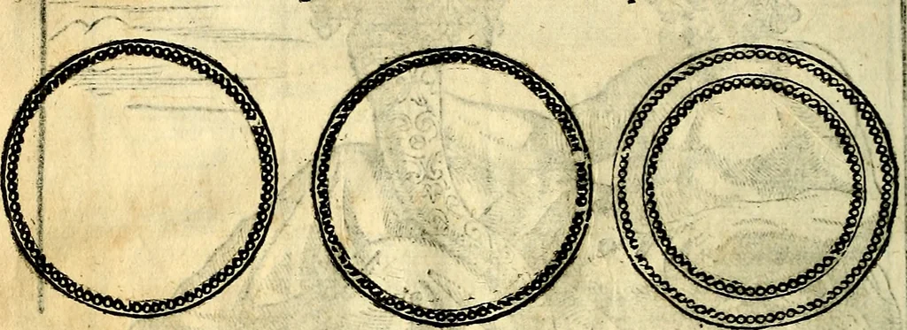 An illustration from Dialoghi di don Antonio Agostini archivescovo di Taracona, intorno alle medaglie, inscrittioni, & altre antichità, 1625, leaf 123