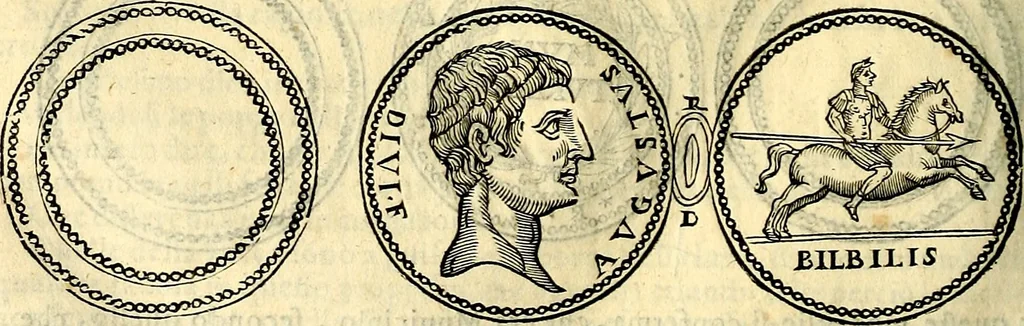 An illustration from Dialoghi di don Antonio Agostini archivescovo di Taracona, intorno alle medaglie, inscrittioni, & altre antichità, 1625, leaf 225