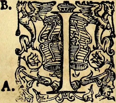 An illustration from Dialoghi di don Antonio Agostini archivescovo di Taracona, intorno alle medaglie, inscrittioni, & altre antichità, 1625, leaf 36