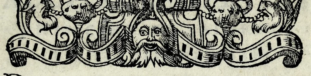 An illustration from Dialoghi di M. Speron Speroni : nuouamente ristampati, & con molta diligenza riueduti, & corretti, 1544, leaf 5