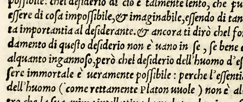 An illustration from Dialogi di amore,, 1541, leaf 344