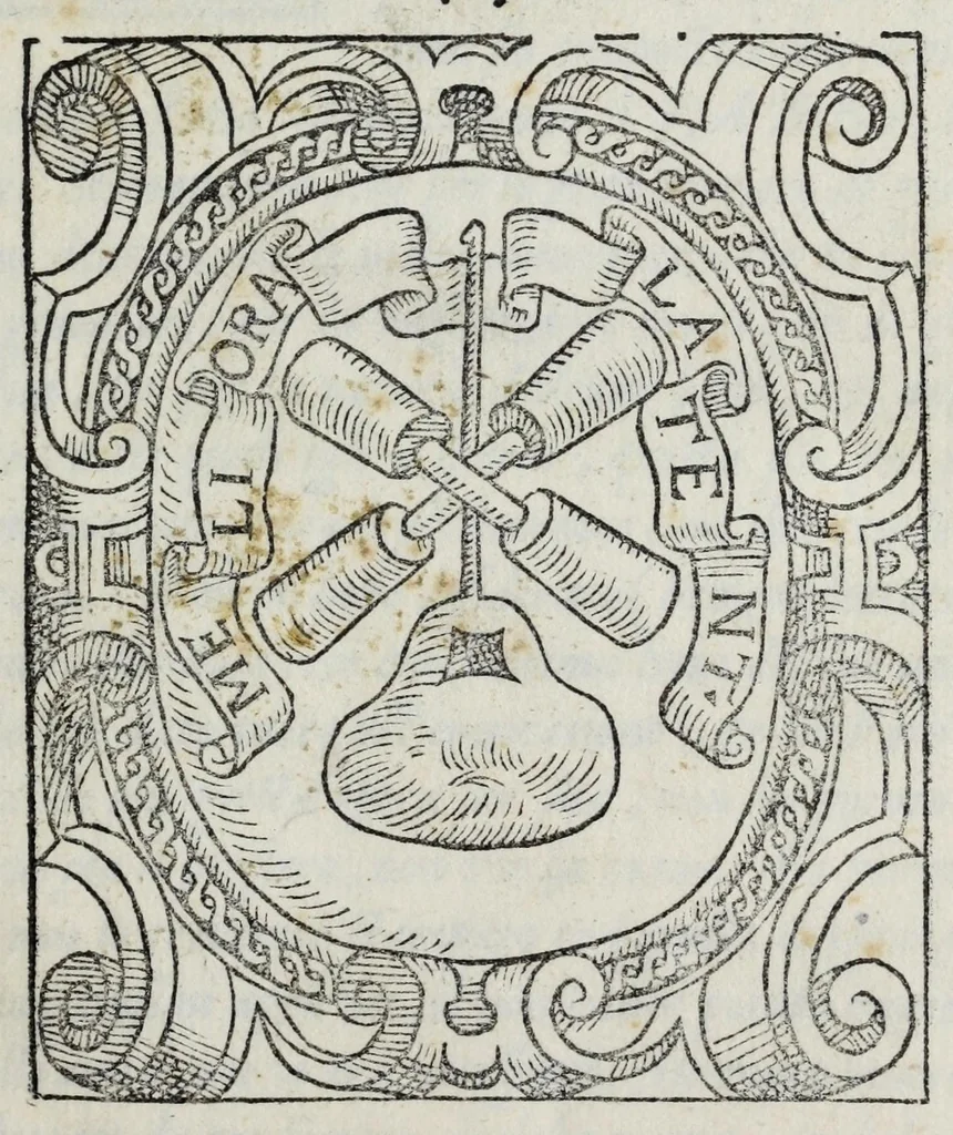An illustration from Dialogo de' givochi che nelle vegghie sanesi si vsano di fare, 1572, leaf 5