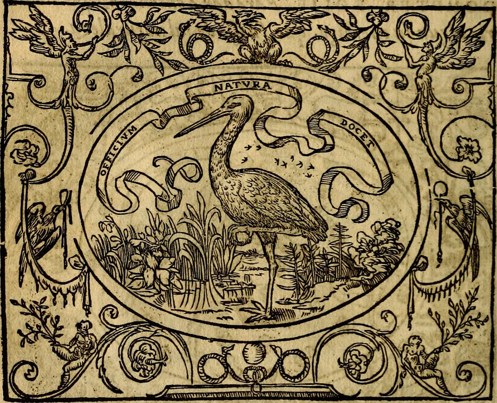 An illustration from Dialogo de las empresas militares, y amorosas, compuesto en lengua italiana, por el illvstre, y reverendissimo señor Paulo Iouio obispo de Nucera . En el qval se tracta de las devisas, armas, motes, o blasones de linages. Con vn razonemiento a esse proposito, del magnifico señot Ludouico Domeniqui. Todo nueuamente traduzido en romance castellano, por Alonso de Vlloa. Anadimos a esto las empresas heroicas, y morales, del señor Gabriel Symeon, 1561, leaf 117