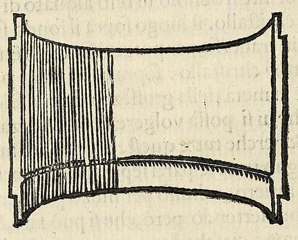 An illustration from Dialogo della descrittione teorica et pratica de gli horologi solari, 1565, leaf 272