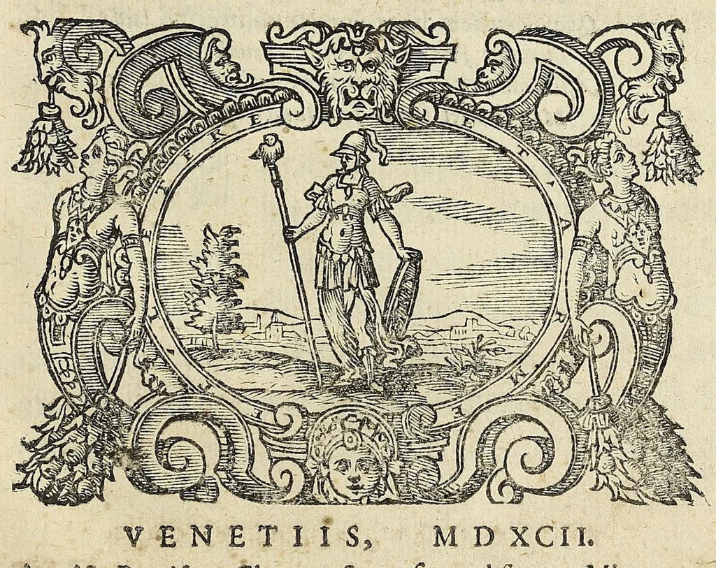 An illustration from Dialogo della descrittione teorica et pratica de gli horologi solari, 1565, leaf 405