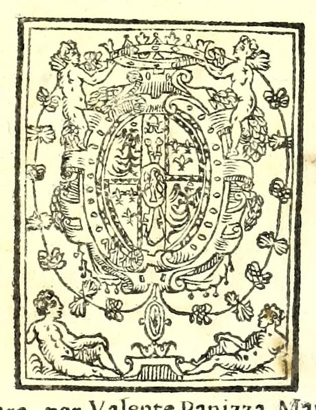 An illustration from Dialogo della descrittione teorica et pratica de gli horologi solari, di Gio: Batt. Vimercato milanese : nella prima parte del quale si dimostrano le vere ragioni di fabricar gli horologi solari à qualunque altezza di polo si voglia, con l'hore comuni & peregrine, cioè l'astronomiche dal mezo giorno, le italiane dal tramontar del sole, le boemiche dal leuar del sole, & l'antiche dette planetarie : co i segni celesti & mesi dell'anno, per ragione speculatiua & del compasso : et nella seconda in qual modo per nuoua pratica si possano sopra di essa speculatiua cauar le sudette ragioni, cõ l'ombre de gli stili da i raggi del sole fatte per qual si voglia superficie retta ò piana, sì mobile quanto immobile, con gran prestezza & facilità, che sarãno giuste, vere & probabili : con dve tavole, vna de capitoli, l'altra delle cose piv notabili, 1565, leaf 5