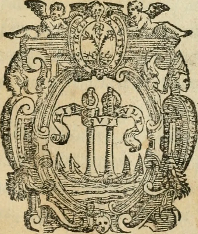 An illustration from Dialogo della giostra fatta in Trivigi l'anno MDXCVII, 1598, leaf 2