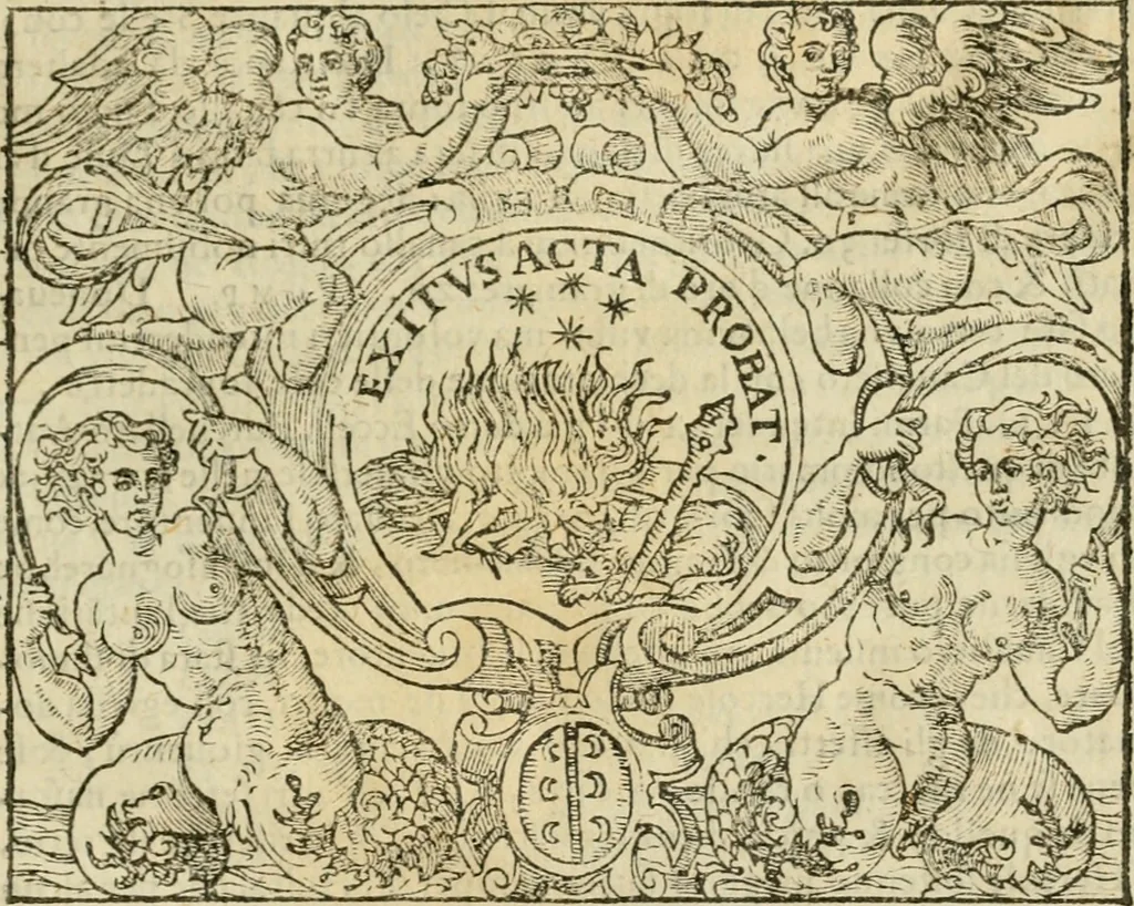 An illustration from Dialogo della giostra fatta in Trivigi l'anno MDXCVII, 1598, leaf 26