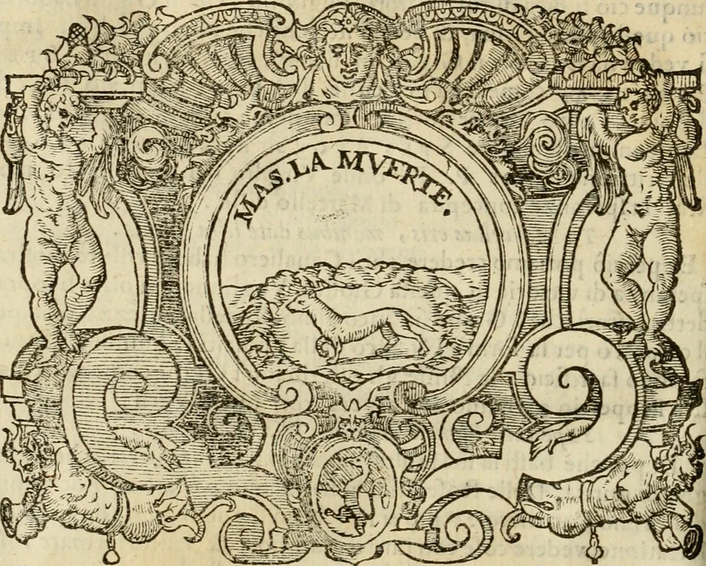 An illustration from Dialogo della giostra fatta in Trivigi l'anno MDXCVII, 1598, leaf 89