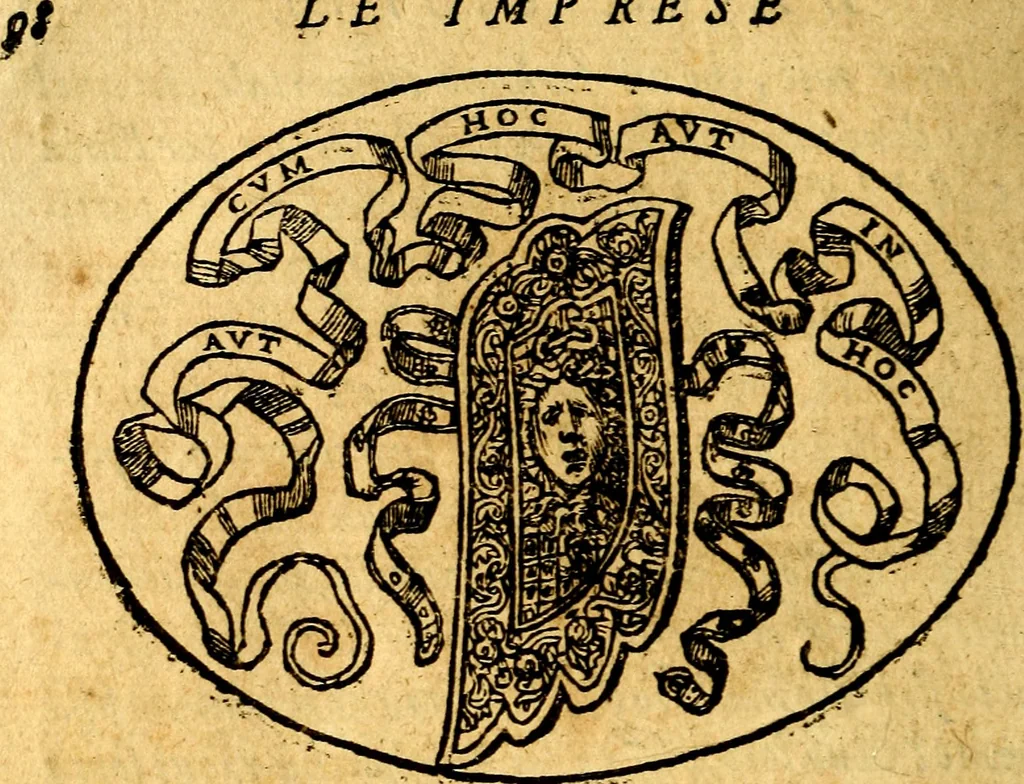 An illustration from Dialogo dell'imprese militari et amorose, 1574, leaf 101