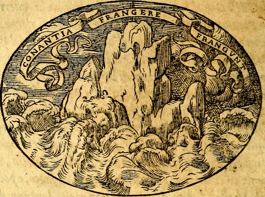 An illustration from Dialogo dell'imprese militari et amorose, 1574, leaf 115