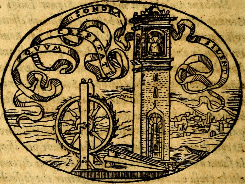 An illustration from Dialogo dell'imprese militari et amorose, 1574, leaf 127