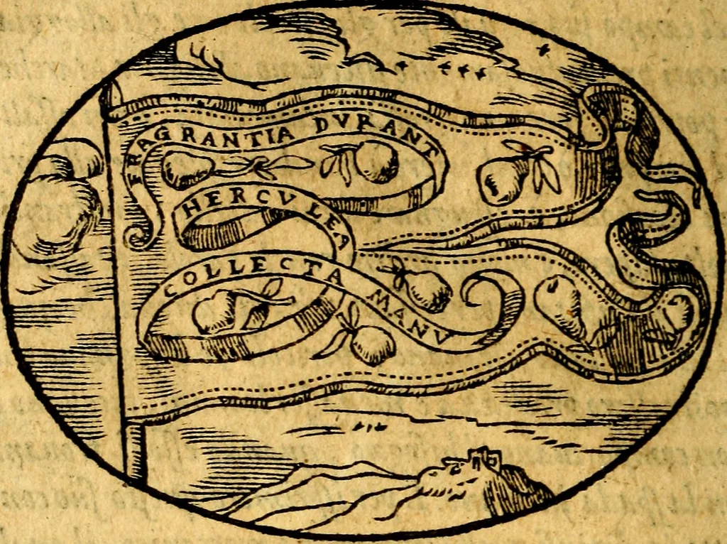 An illustration from Dialogo dell'imprese militari et amorose, 1574, leaf 129