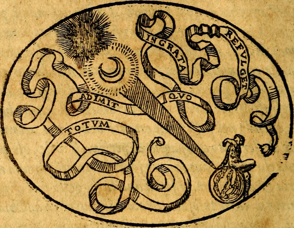 An illustration from Dialogo dell'imprese militari et amorose, 1574, leaf 133