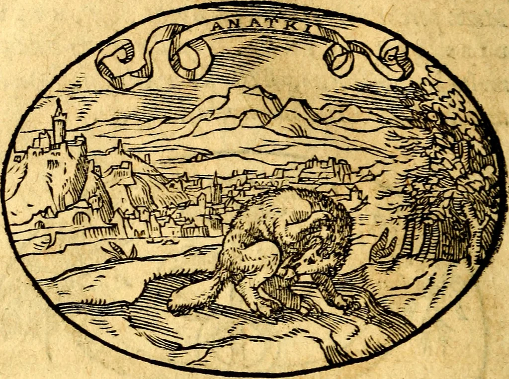 An illustration from Dialogo dell'imprese militari et amorose, 1574, leaf 159