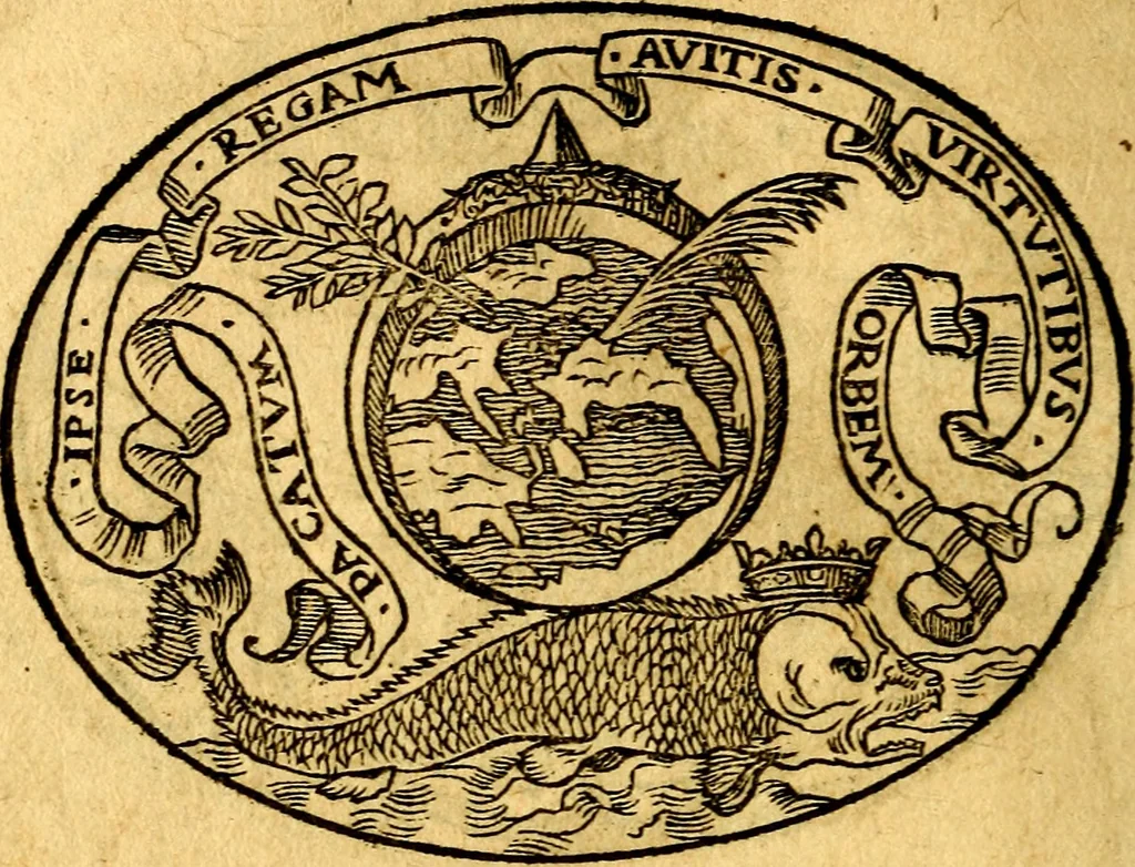 An illustration from Dialogo dell'imprese militari et amorose, 1574, leaf 179