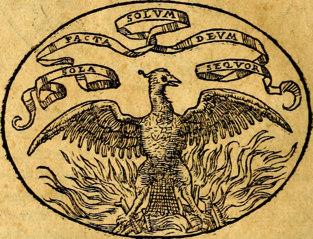 An illustration from Dialogo dell'imprese militari et amorose, 1574, leaf 197