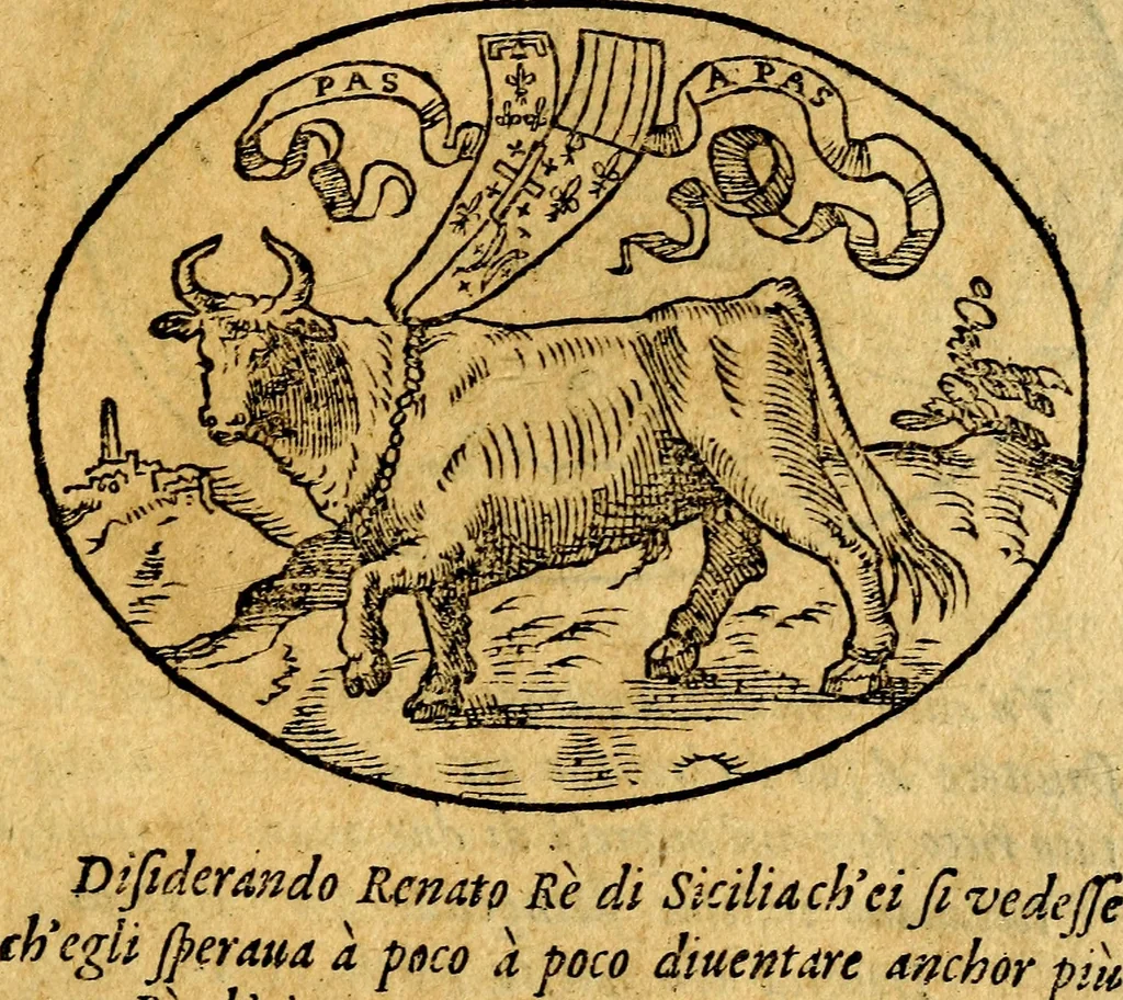 An illustration from Dialogo dell'imprese militari et amorose, 1574, leaf 198
