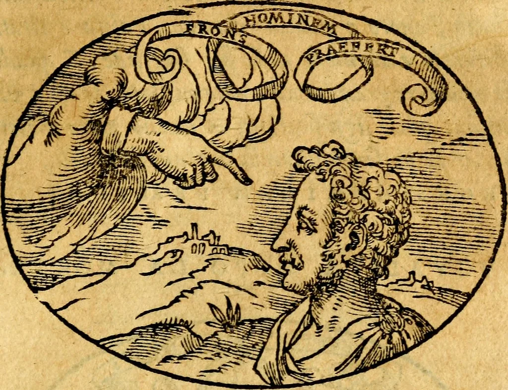 An illustration from Dialogo dell'imprese militari et amorose, 1574, leaf 206