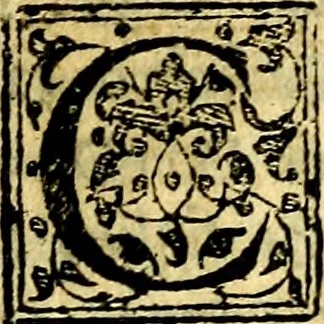 An illustration from Dialogo dell'imprese militari et amorose, 1574, leaf 284