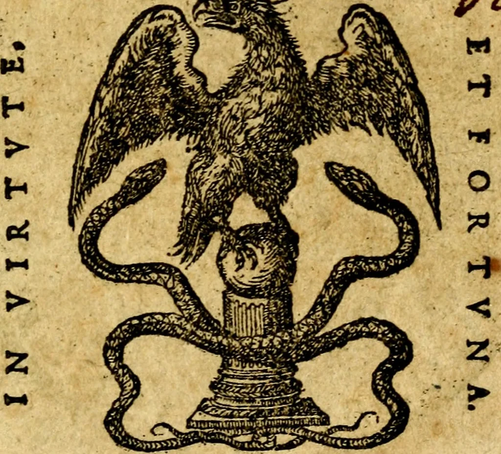 An illustration from Dialogo dell'imprese militari et amorose, 1574, leaf 4