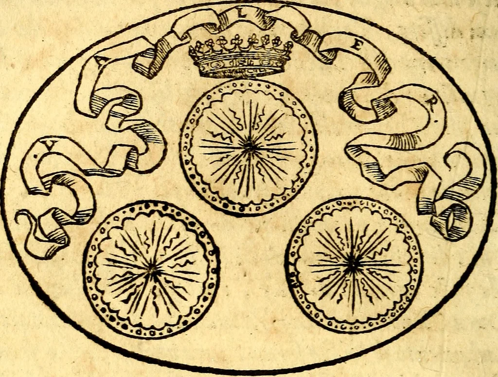 An illustration from Dialogo dell'imprese militari et amorose, 1574, leaf 41