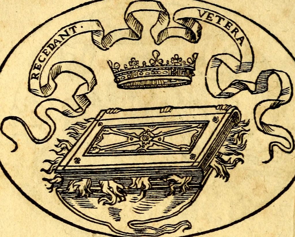 An illustration from Dialogo dell'imprese militari et amorose, 1574, leaf 43