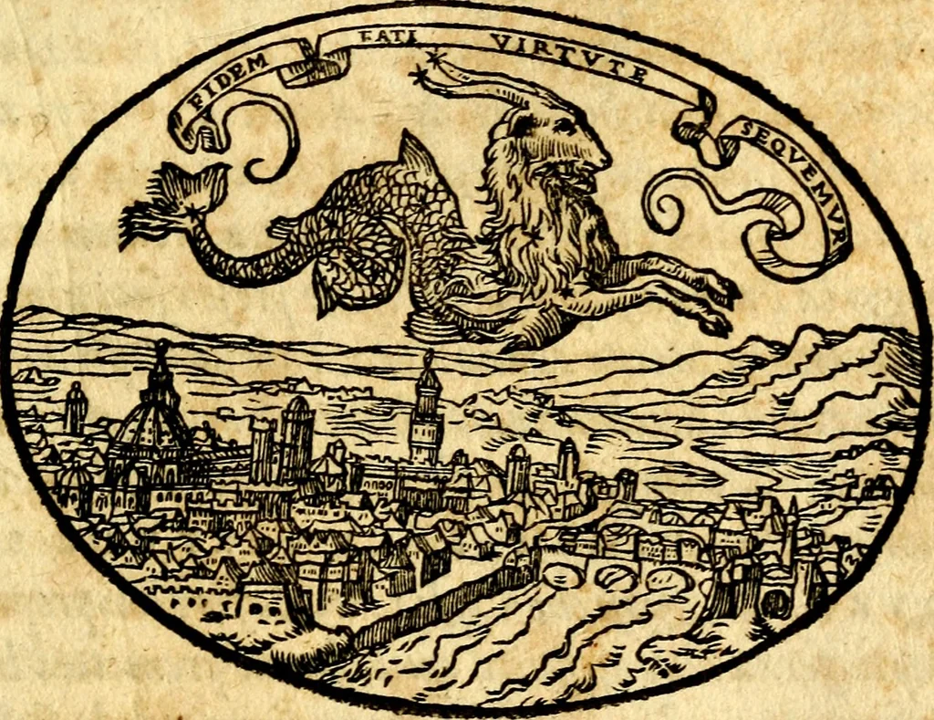 An illustration from Dialogo dell'imprese militari et amorose, 1574, leaf 60