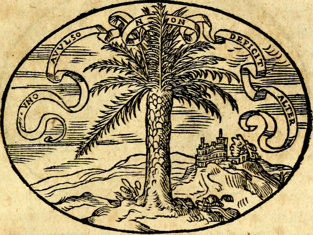 An illustration from Dialogo dell'imprese militari et amorose, 1574, leaf 62