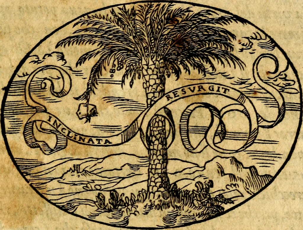 An illustration from Dialogo dell'imprese militari et amorose, 1574, leaf 84