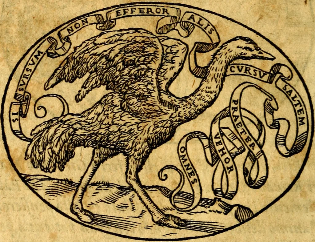 An illustration from Dialogo dell'imprese militari et amorose, 1574, leaf 97