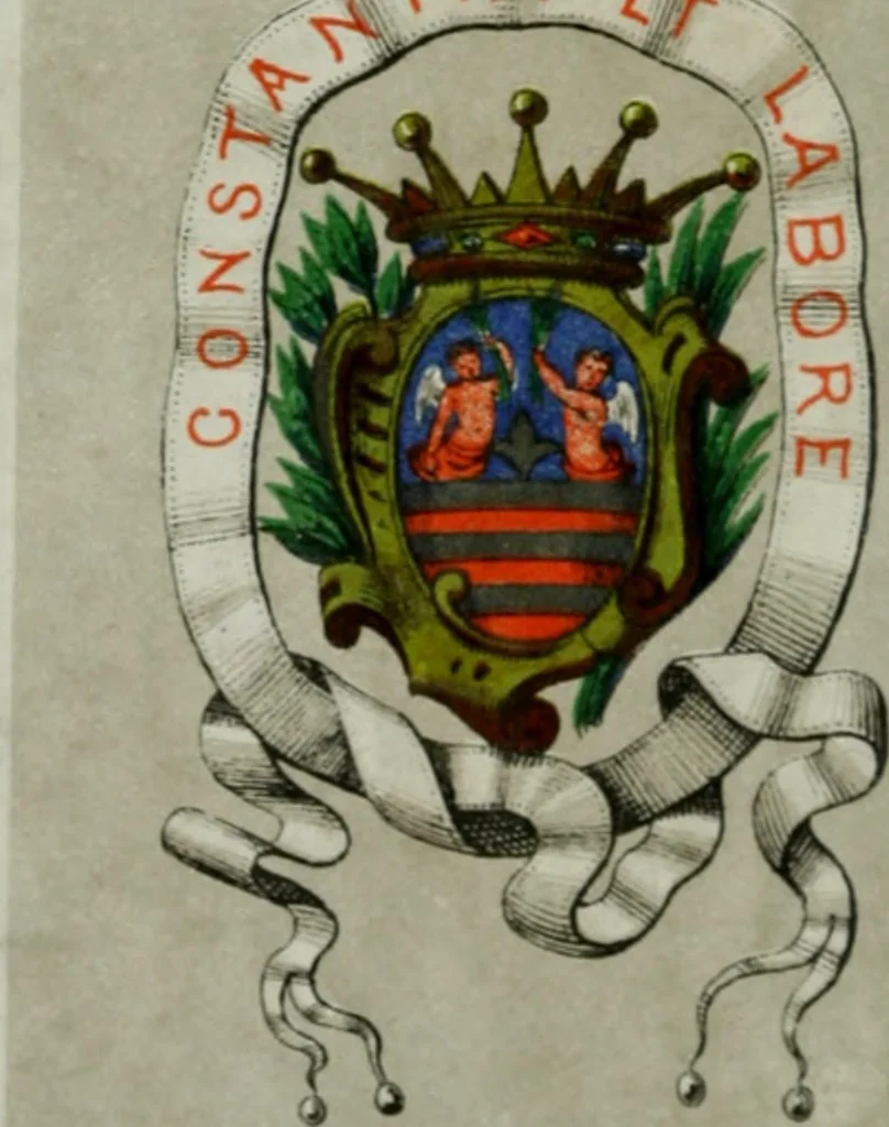 An illustration from Dialogo dell'imprese militari et amorose, 1574, leaf 1