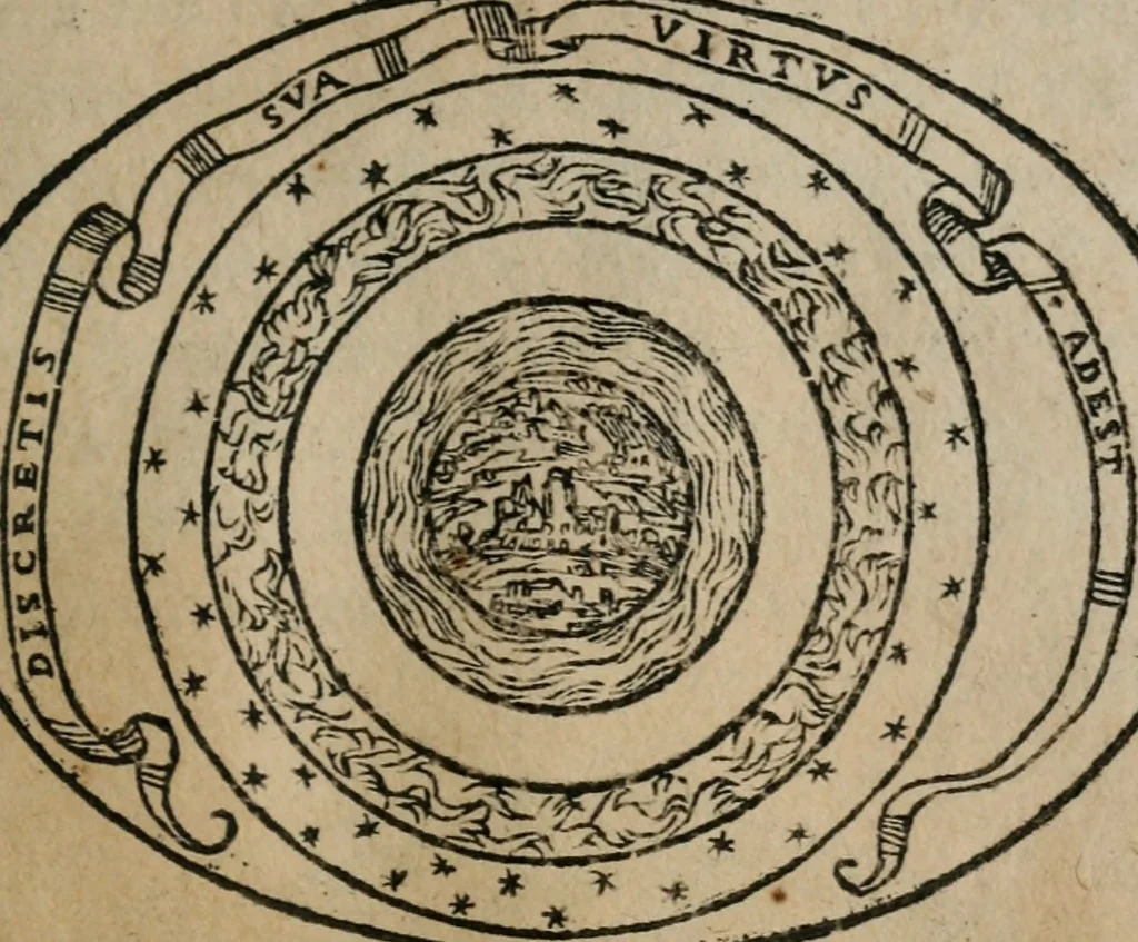 An illustration from Dialogo dell'imprese militari et amorose, 1574, leaf 122
