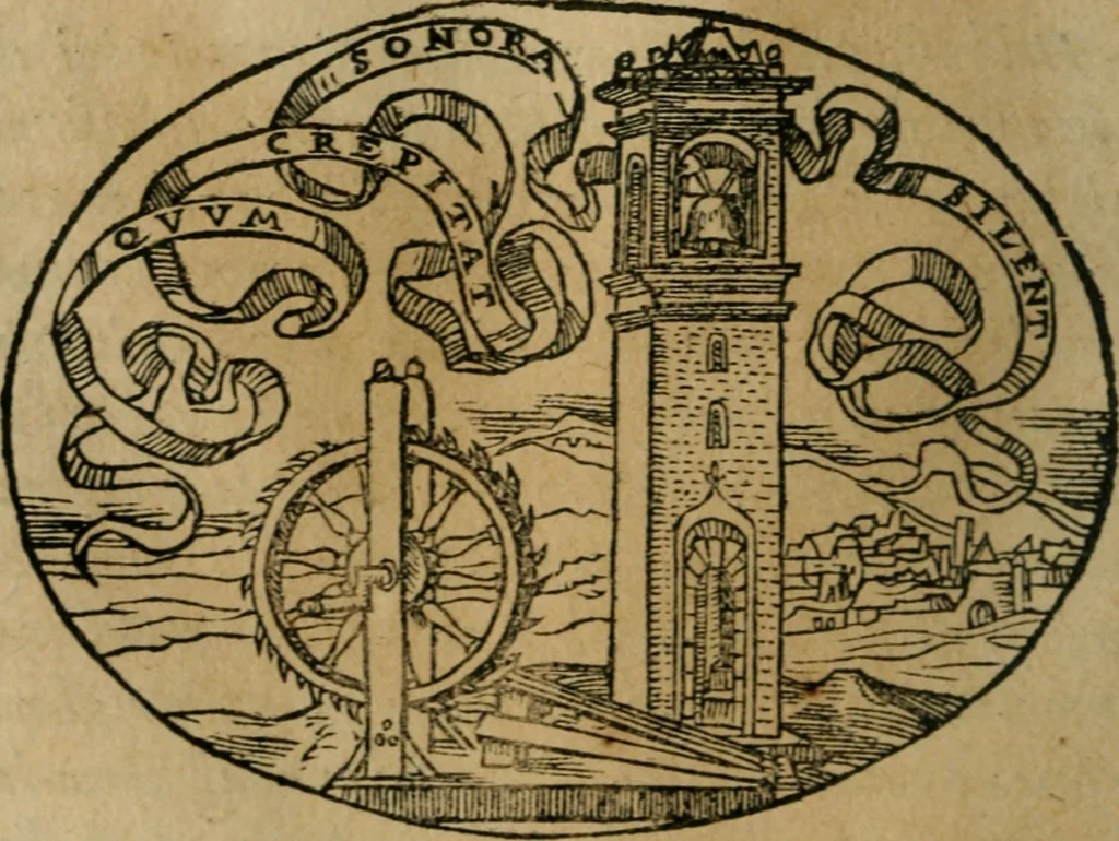 An illustration from Dialogo dell'imprese militari et amorose, 1574, leaf 127
