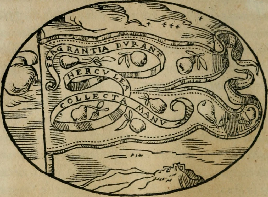 An illustration from Dialogo dell'imprese militari et amorose, 1574, leaf 129