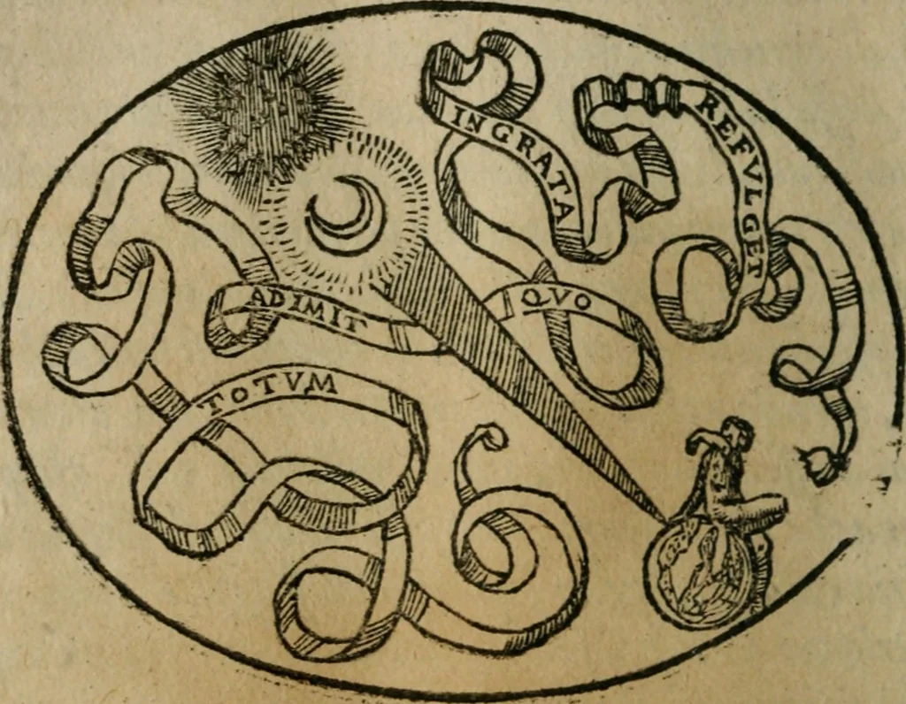 An illustration from Dialogo dell'imprese militari et amorose, 1574, leaf 133