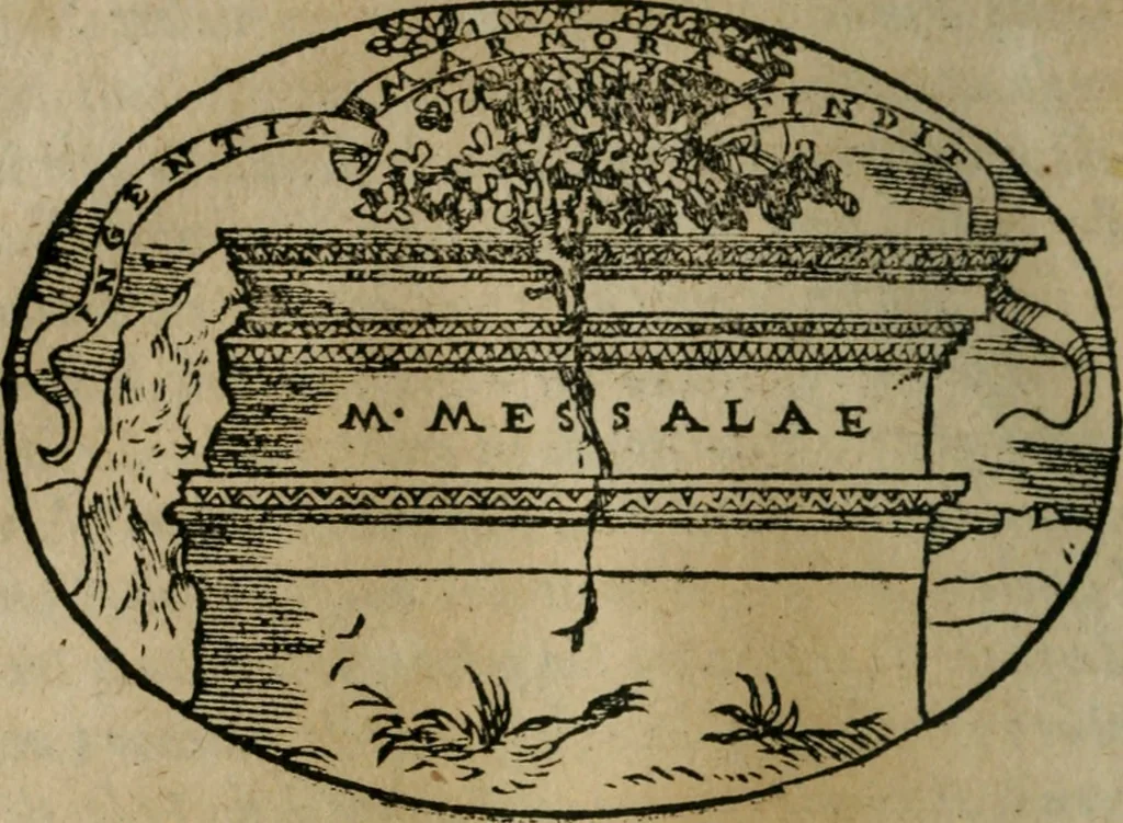 An illustration from Dialogo dell'imprese militari et amorose, 1574, leaf 147