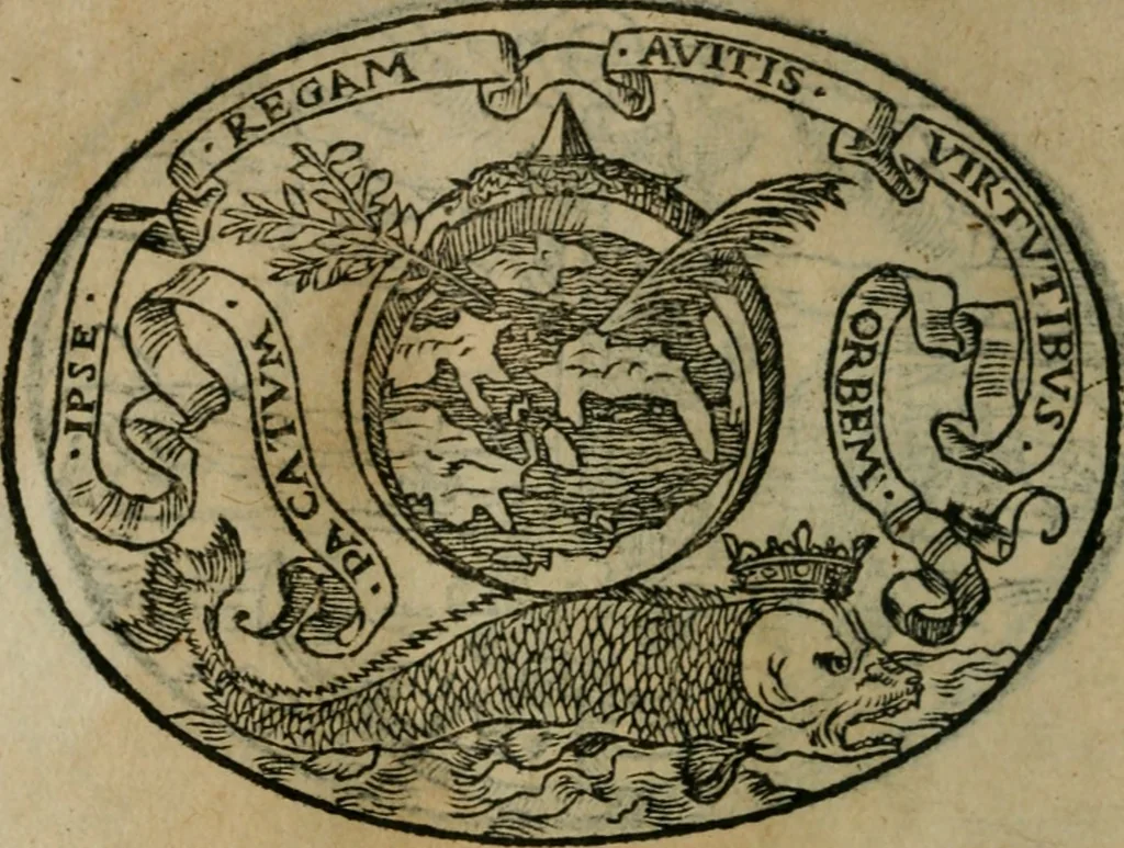 An illustration from Dialogo dell'imprese militari et amorose, 1574, leaf 179
