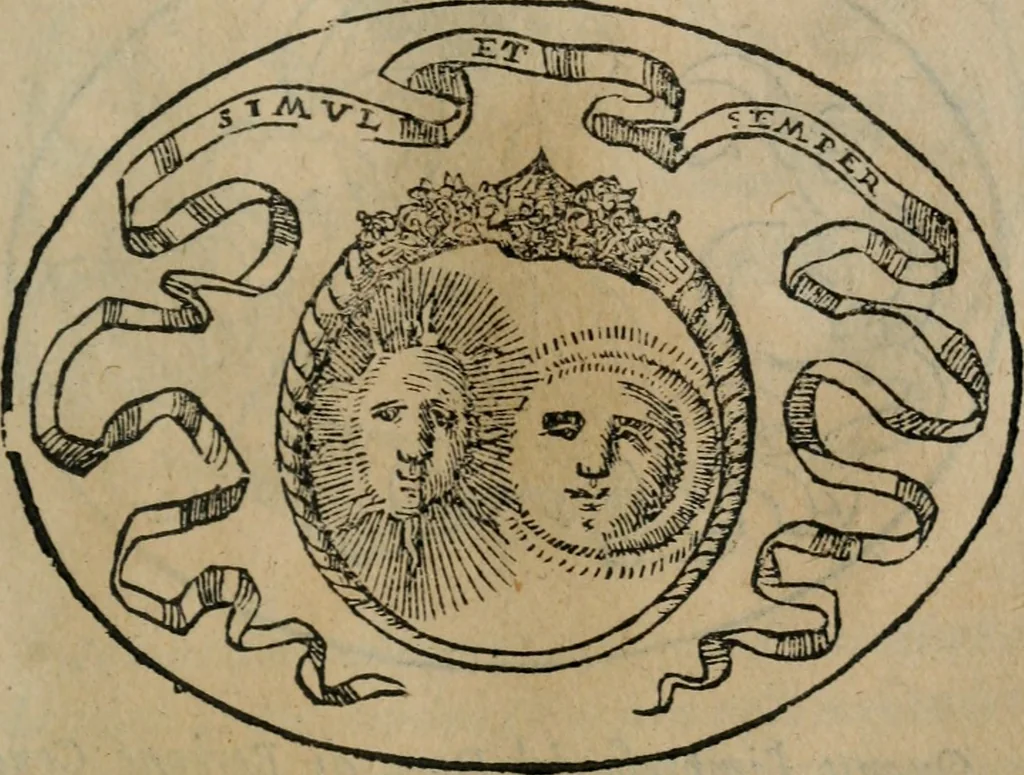 An illustration from Dialogo dell'imprese militari et amorose, 1574, leaf 182