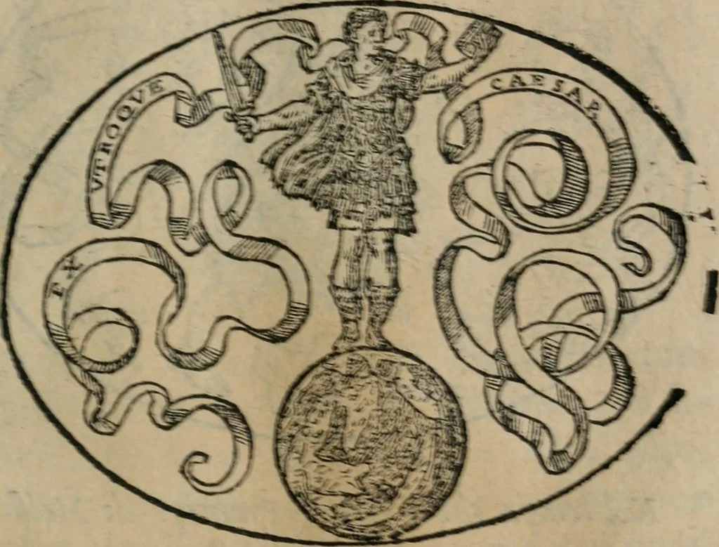 An illustration from Dialogo dell'imprese militari et amorose, 1574, leaf 186
