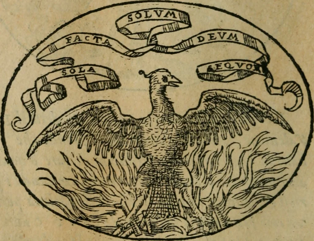 An illustration from Dialogo dell'imprese militari et amorose, 1574, leaf 197