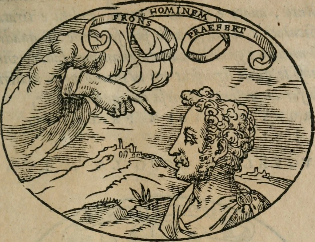 An illustration from Dialogo dell'imprese militari et amorose, 1574, leaf 206