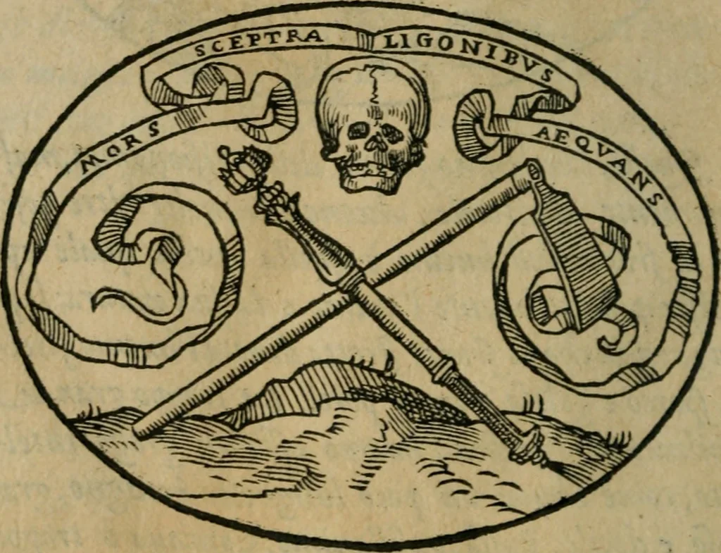 An illustration from Dialogo dell'imprese militari et amorose, 1574, leaf 207