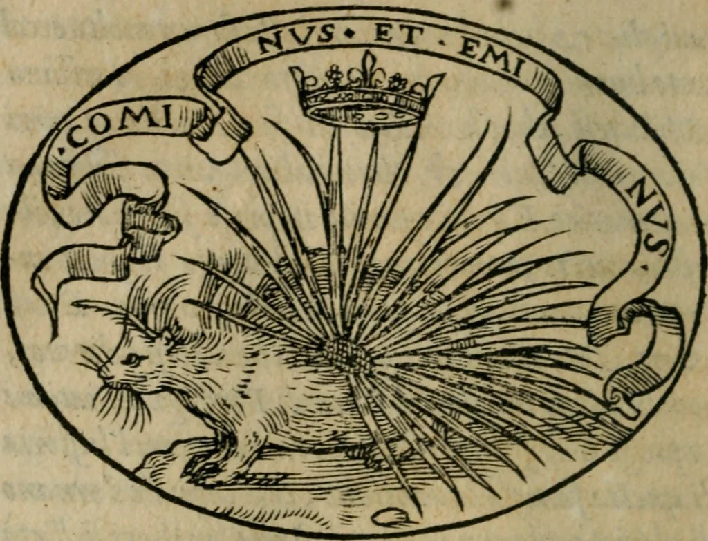 An illustration from Dialogo dell'imprese militari et amorose, 1574, leaf 29