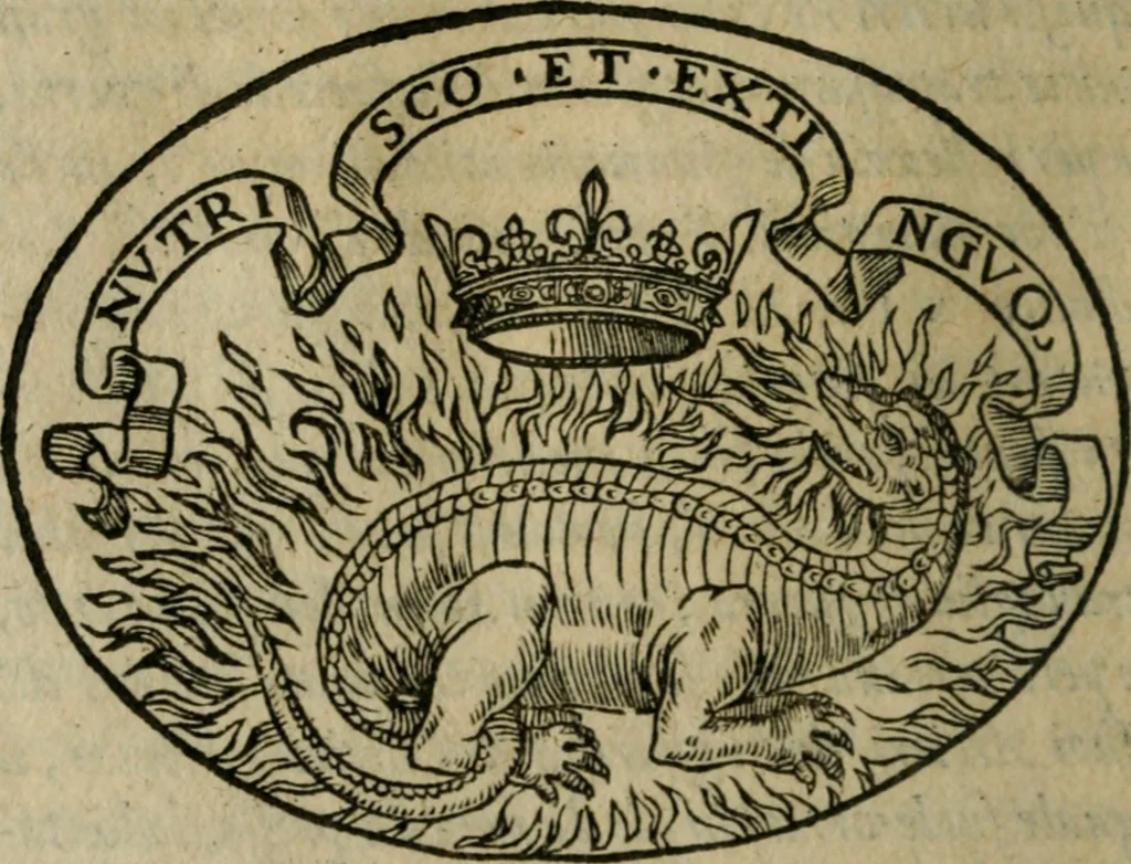 An illustration from Dialogo dell'imprese militari et amorose, 1574, leaf 31